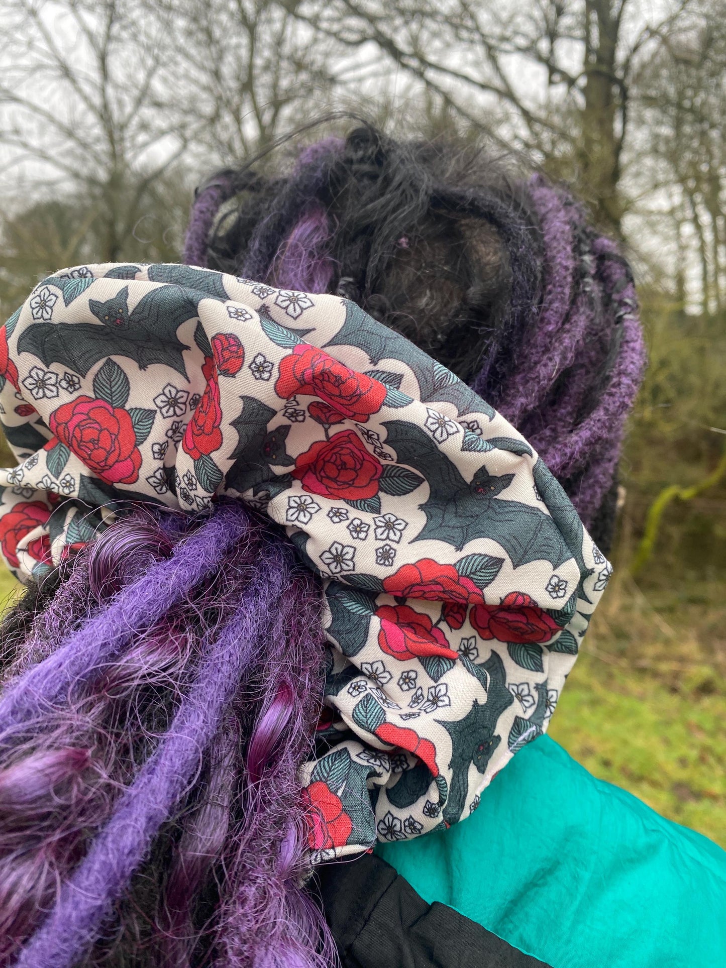 Bat Romance | Giant Scrunchie